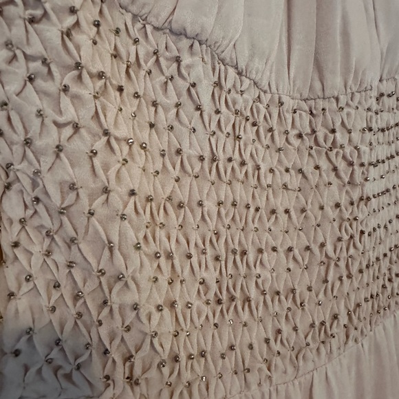 Intermix Silk Carmella Dress in Blush Pink - Size S - Picture 9 of 13